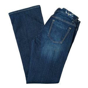 Vigoss Studio Jeans Size 9 10 Womens Juniors The Jagger Boot Cut Dark Wash Denim